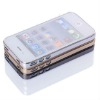 Newest Cross Aluminum Metal Bumper Frame Case for iphone 4G/4S