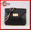 Newest women winter handbag in black EV888