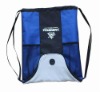 Nice drawstring bag with mesh pocket