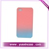 Nice touching confortable and looking bright plastic cases for iphone4/4s