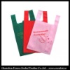 Nonwoven t shirt bag