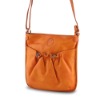 Nuvola pelle flat handbag