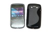 PC+TPU Back Cover Case for Black Berry 97090 Black