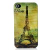 PC hard case for Iphone4 Paris Eiffel Tower Style