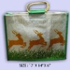 PP laminated jute shopping bag with print