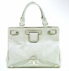 PU leather fashion women handbag 2012