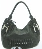 PU leather fashion women handbag 2012