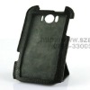 PU/leather protective case for samsung note i9220 with stand