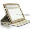 PU smart stand protective case for ipad2