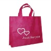 Pink carrier bag