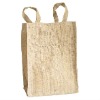 Plain printed nature jute shopper bag