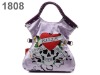 Popular classic design purple shoulder bags