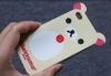 Printing cute rilakkuma bear case for iphone4g/4gs