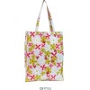 Promotional beach bag with flower printing