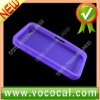 Purple Durable Silicone Skin Case Cover for iPhone 4G