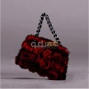 QD10225 rex rabbit Fur Handbag