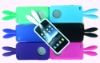 Rabbit silicone silicon Case for iPhone 4 4G