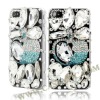 Real Czech Big Diamond Case for iPhone 4S/ iPhone 4(Baby Blue)