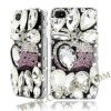 Real Czech Big Diamond Case for iPhone 4S/ iPhone 4(purple)