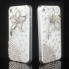 Real Rock Crystal for iPhone 4 Fashion Rhinestone Ornament Designer case