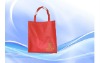 Recycle Red Nonwoven Shopping Bag