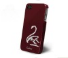 Red Aluminum Diamond Case for iPhone 4S