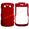 Red Frosted Front And Back Hard Cover Case Skin For BlackBerry Bold 9700