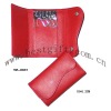 Red Leather key pouch