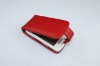 Red PU Leather Flip Case Cover For Samsung Galaxy Gio S5660