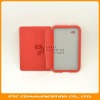 Red Slim Microfiber Leather Skin for samsung galaxy tab 7.7 P6200, For Samsung GT-P6200 Leather Skin, with Standing, 11 colors