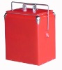 Retro Metal Ice Cooler