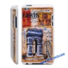 Retro Style Arc de Triomphe Eiffel Tower Hard Cover Case for iPod Touch 4