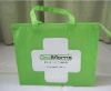 Reusable non woven zipper bag for comestic