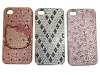 Rhinestone Cell Phone Hard Case For iPhone 4