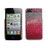 Rhinestone skin case for iphone 4