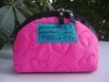 Romantic Design Rose Glossy Cloth Lady Cosmetic Bag