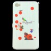 Romantic Flowers Hard Cover Shell Skin For iPhone 4G