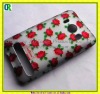 Rubberized water slide paper pc cover for htc evo 4g