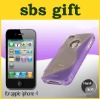 S Hard Back TPU Case Skin Cover For iPhone 4G---case