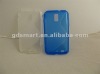 S LINE TPU curve rubberized cover shell case for SAMSUNG CELOX 4G LTE GALAXY S II 2 i9210 E110S clear