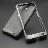 SZLFCNC aluminum metal bumper for samsung-grey