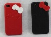 Silicone Hello Kitty Case with Bowknot