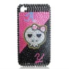 Skull Shining Stones Hard Case for iPhone 4 4G (1004505X)