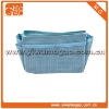 Small blue toiletry nylon clutch travel cosmetic packaging