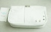 Small white PU cosmetic bag