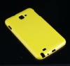 Soft Candy Tpu Gel Case Cover For Samsung Galaxy Note GT-N7000 i9220 Yellow