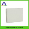 Spring new solid white wallet with pocket