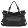 Stylish PU Handbag-2011 most popular tote bag with long shoulder strap