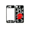 Stylish Protective Sticker for iPhone 4 (Grey rabbit)