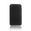 Swirl Design Protective Silicone Case & Free Screen Protector (Black)